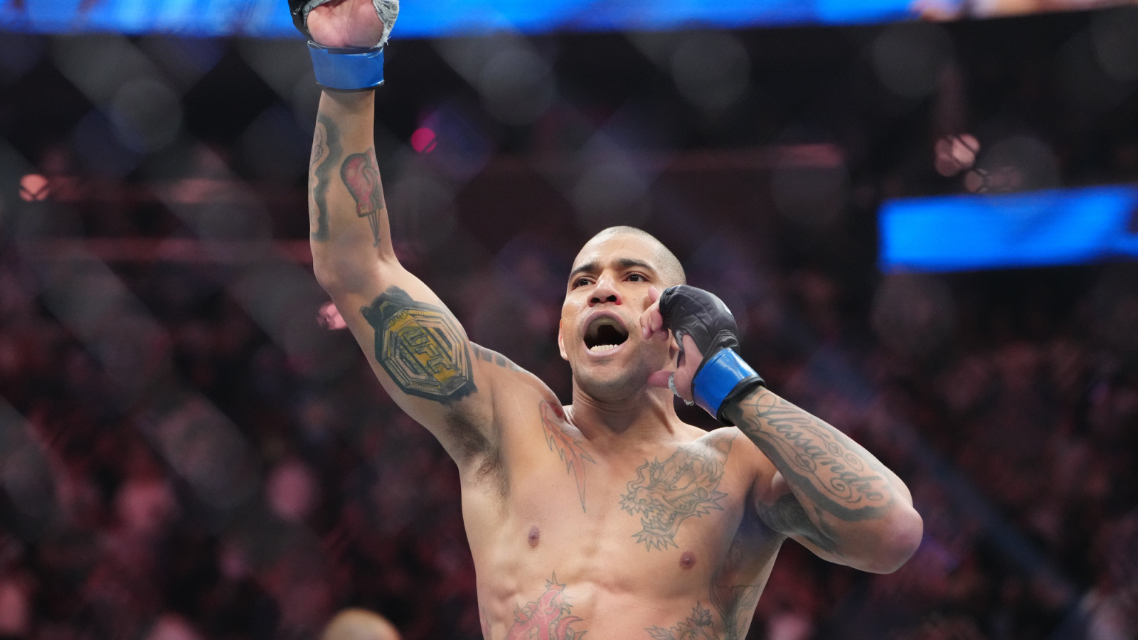 Alex Pereira przesyła wzruszającą wiadomość dla dawnego rywala, Israela Adesanyi, przed UFC Seattle