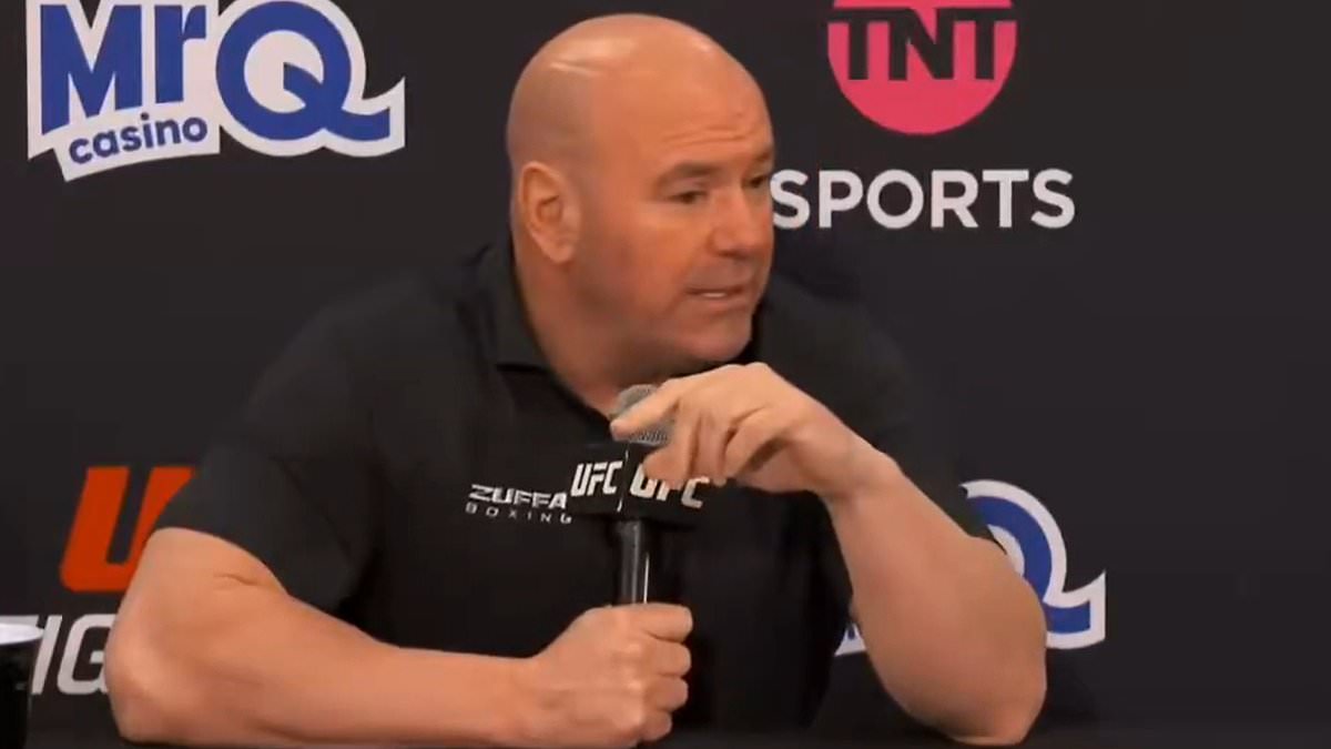Dana White potrzebuje tłumacza na konferencji w Londynie. Zabawny incydent z brytyjskim dziennikarzem