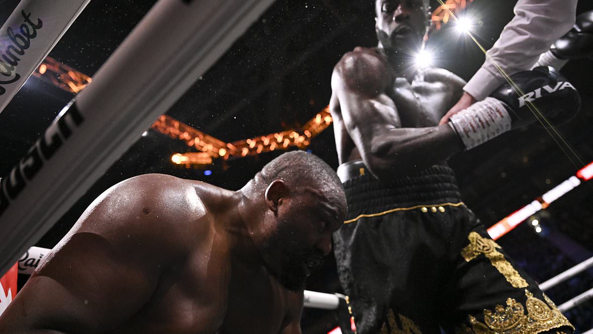 Deontay Wilder przeprasza i mówi 'kocham cię' przed nokautem Dereka Chisory