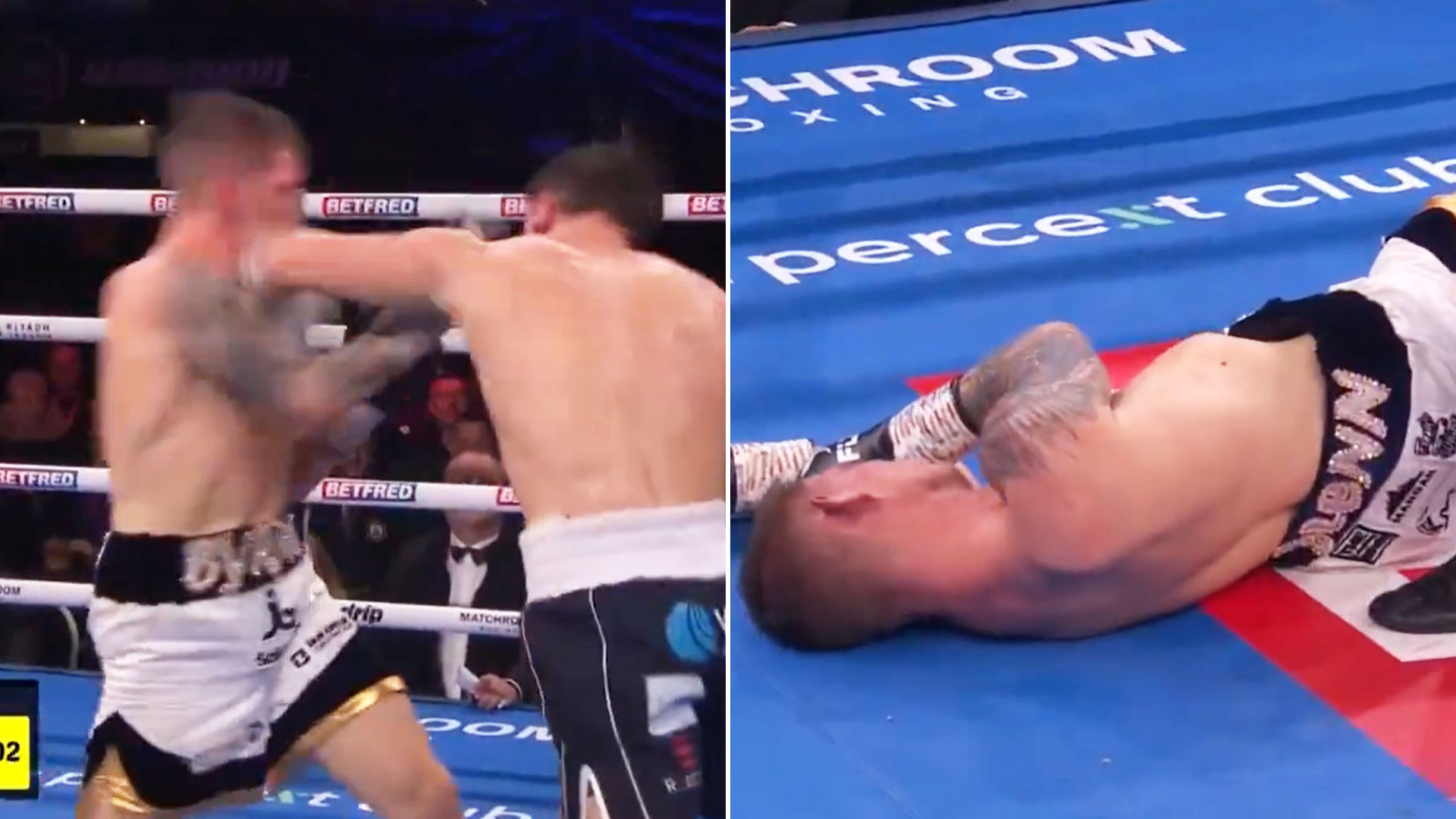 Glenn Byrne przetransportowany do szpitala po ciężkim nokaucie w walce z Williamem Crollą