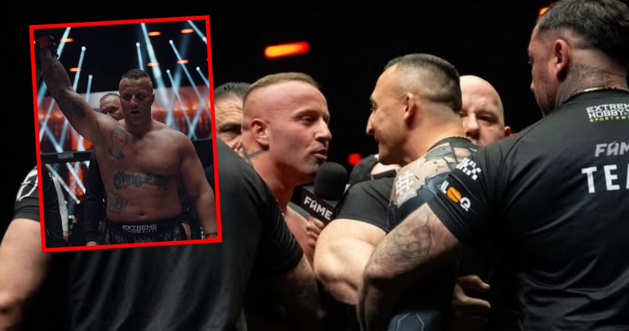 Bartosz Szachta brutalnie znokautowany przez Denisa Załęckiego na FAME MMA 30