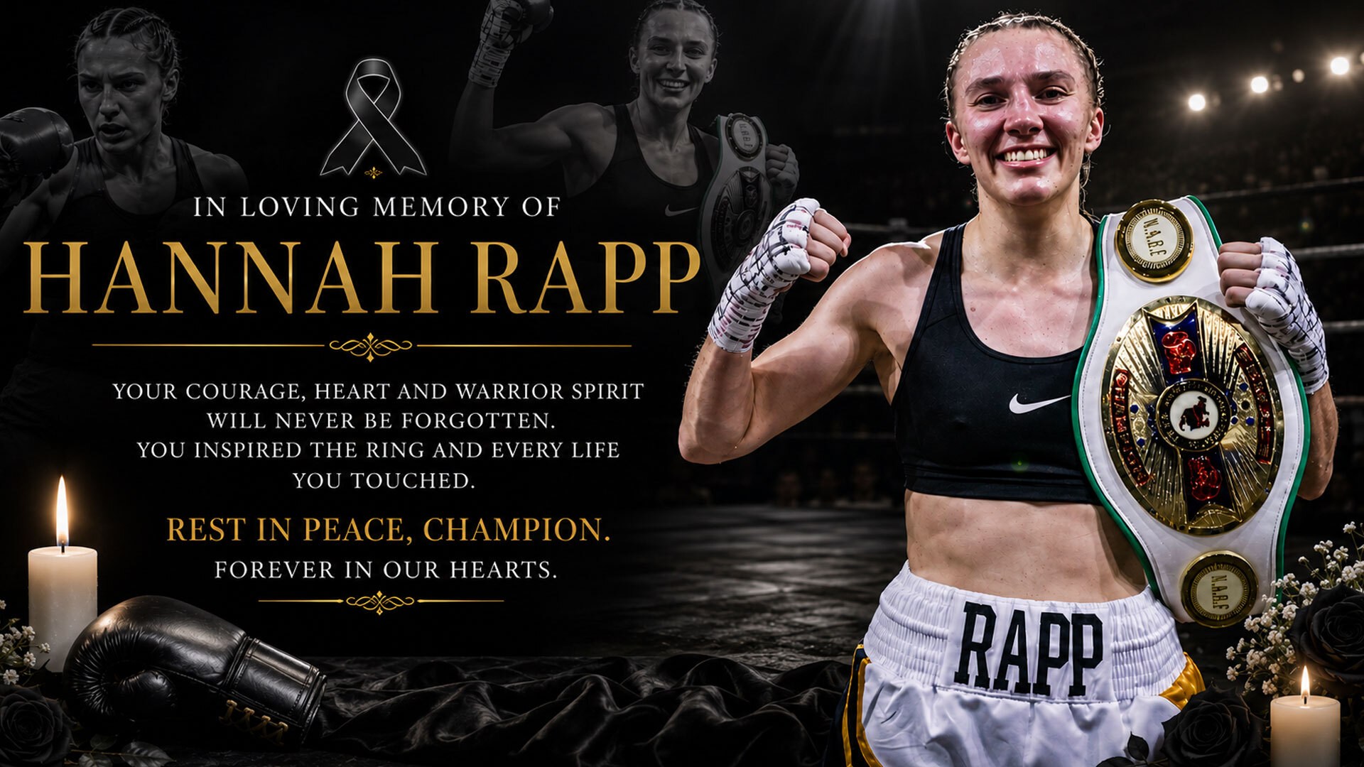 Champion boxer dies as Jake Paul leads tributes to 'warrior'