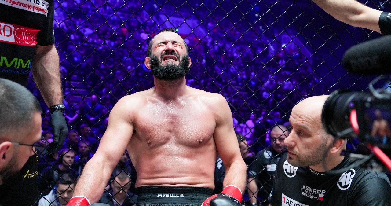 Mamed Chalidow przegrywa z Pawłem Pawlakiem w walce wieczoru KSW 117