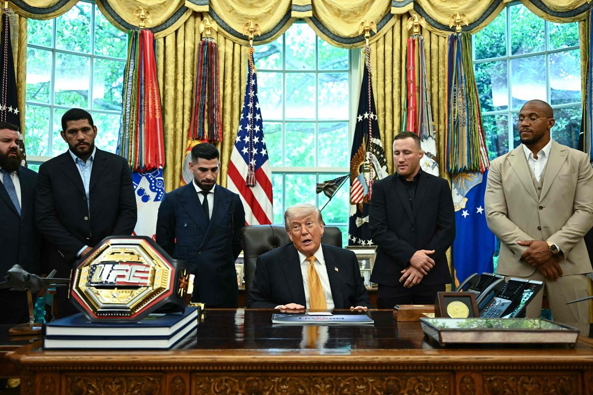 Ciryl Gane zawalczy w Białym Domu na 80. urodziny Donalda Trumpa