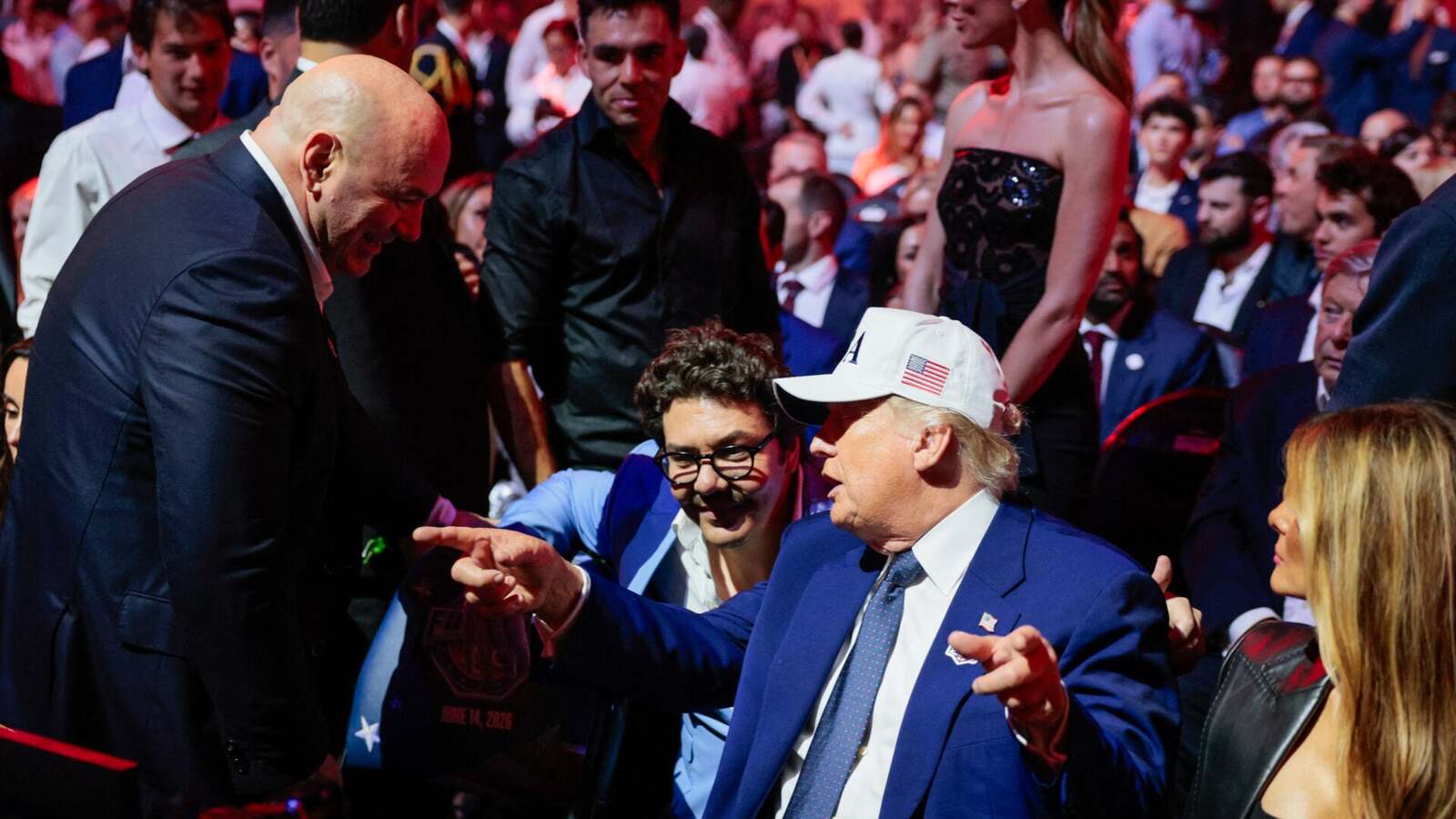 Dana White chwali sędziego z UFC Freedom 250: „To najlepszy sędzia”