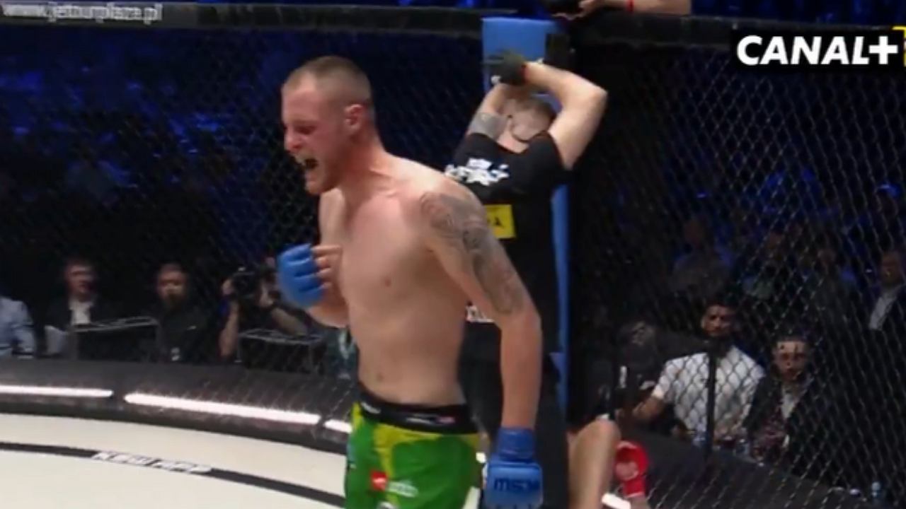 Luka Vrtacić błyskawicznie nokautuje Jacka Gacia na KSW 117