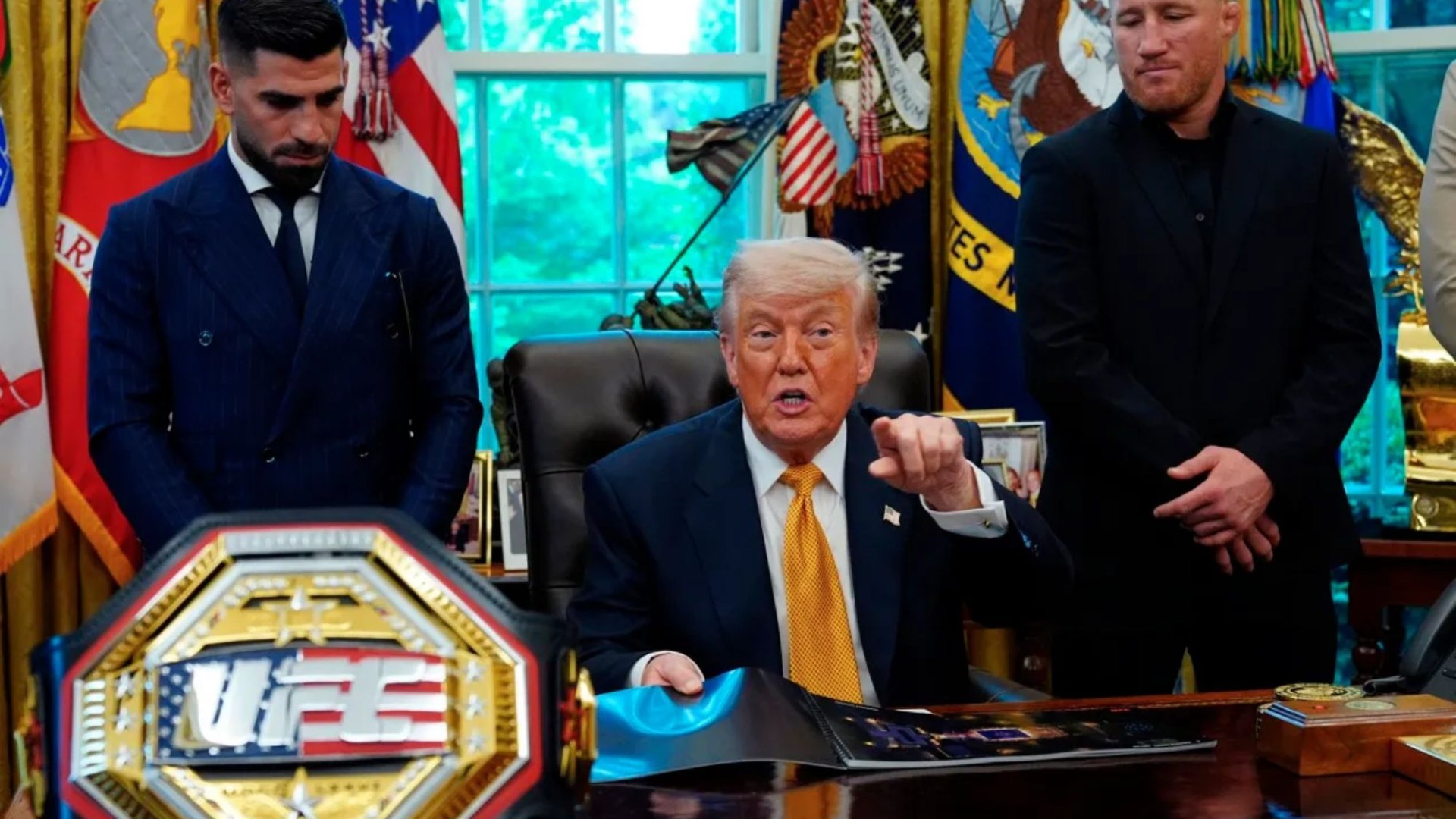 Donald Trump admits UFC White House card is UNDER THREAT days before Ilia Topuria vs Justin Gaethje at Freedom 250