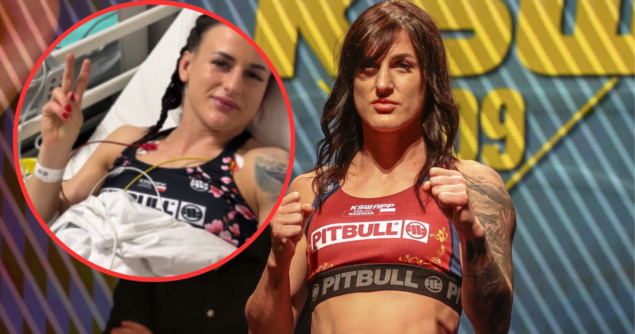 Ewelina Woźniak po porażce w KSW trafiła do szpitala