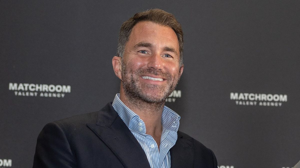 Eddie Hearn przyjmuje wyzwanie Dana White'a na bokserski pojedynek