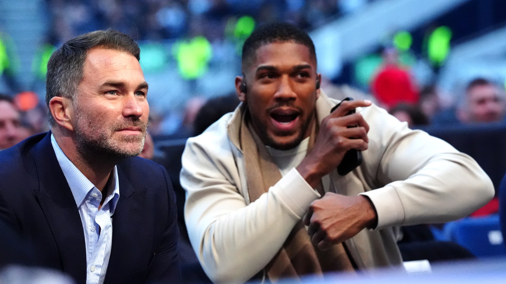 Eddie Hearn nazywa powrót Anthony'ego Joshuy 'ostatecznym comebackiem'