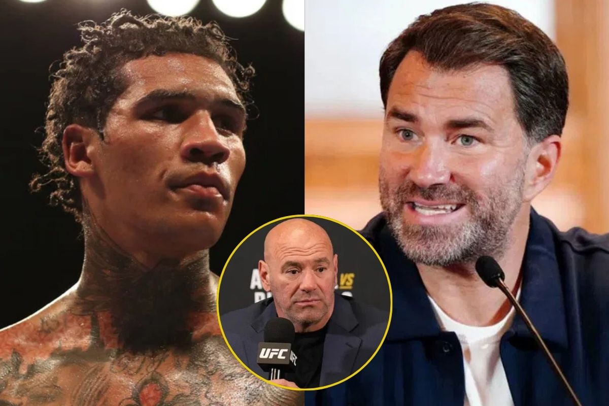 Eddie Hearn otrzymuje wsparcie po odejściu Conora Benna. Dana White w tle