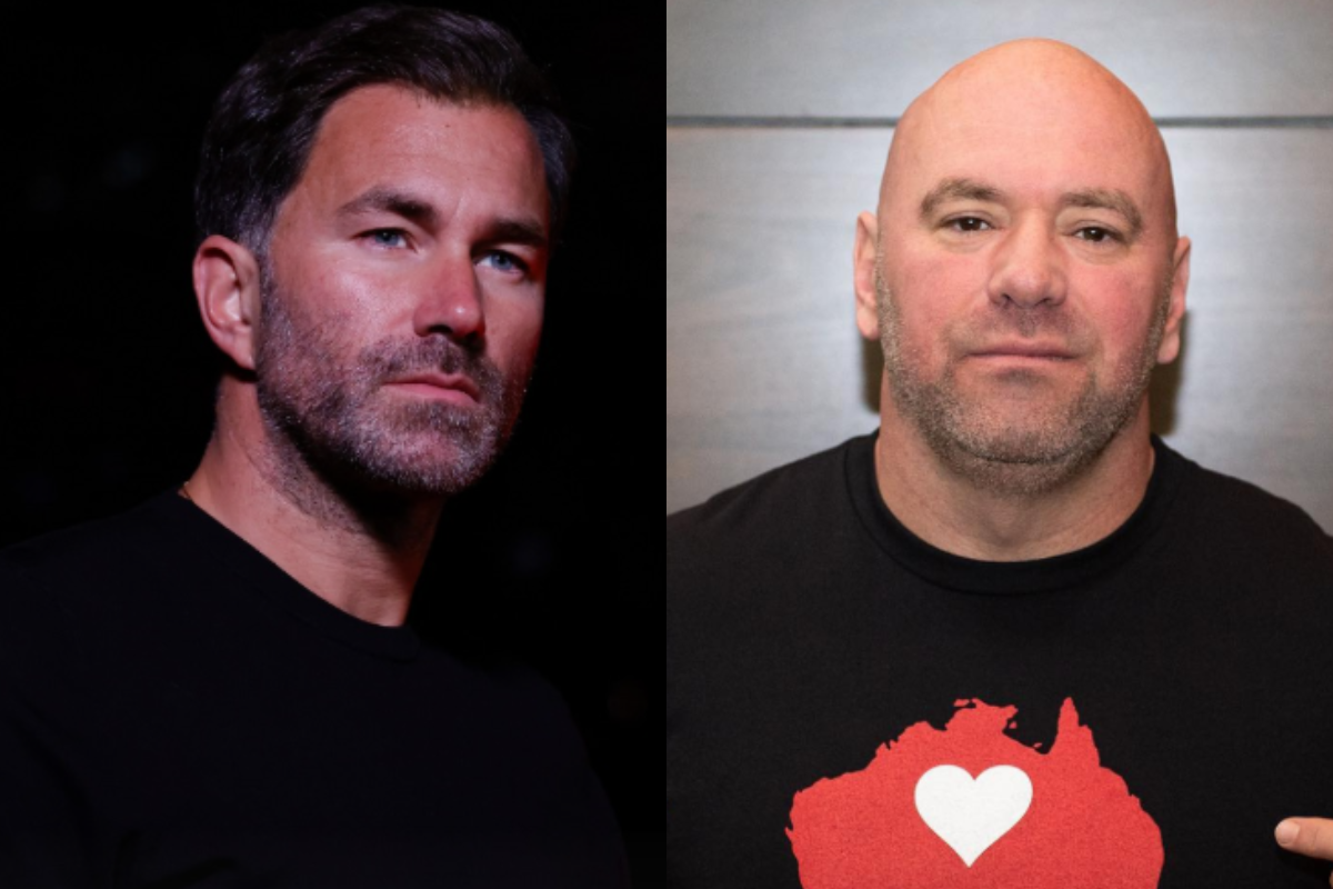 Eddie Hearn odpiera twierdzenia Dana White'a. Prognozuje bokserską walkę za 60 milionów dolarów