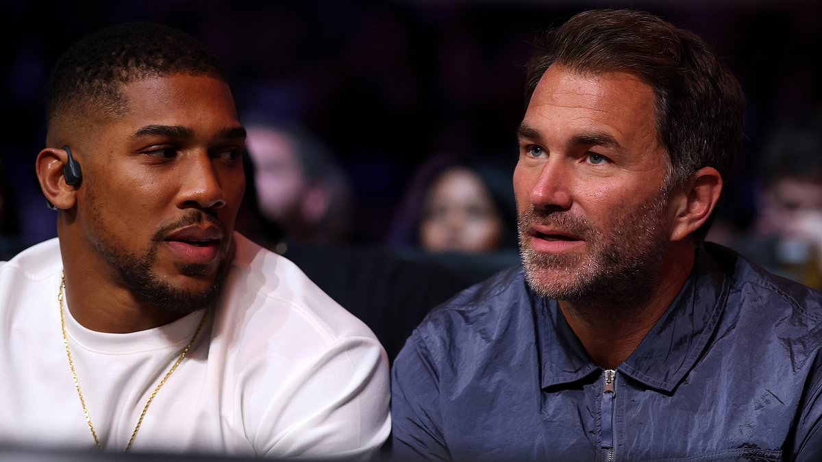 Eddie Hearn ujawnia plany Anthony'ego Joshuy: Walka z Wilderem, a potem Fury?