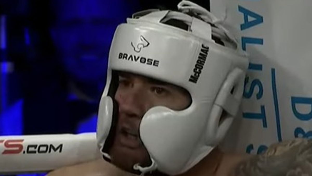 Ross McCormack znokautowany w debiucie bokserskim. Były piłkarz Cardiff City przegrał w pierwszej rundzie