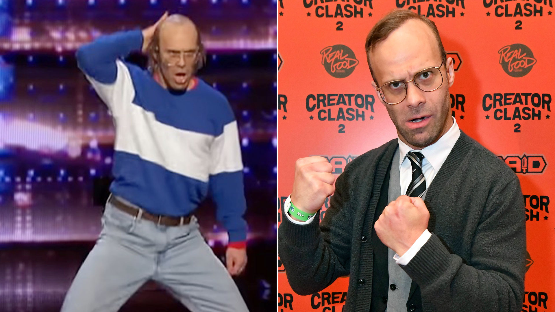 Fani odkrywają dziwaczny taniec gwiazdy Misfits Boxing
