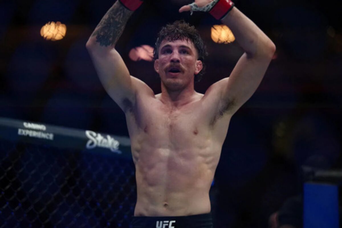 Quillan Salkilld błyskawicznie poddaje Mateusza Gamrota na UFC Vegas 120