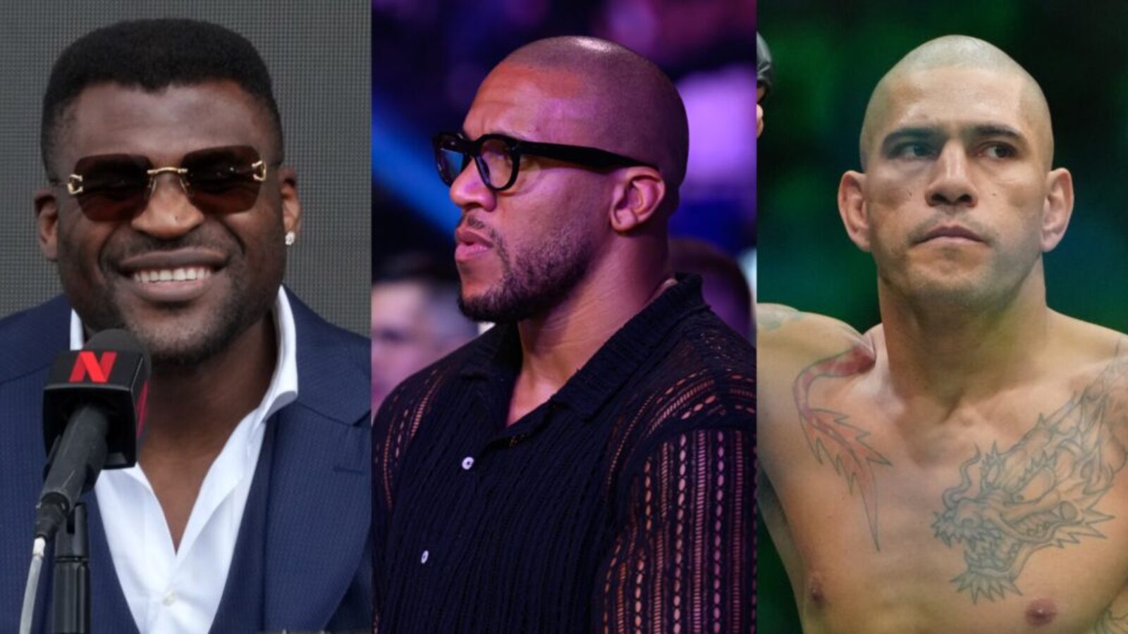 Francis Ngannou typuje Cyrila Gane'a w ewentualnym starciu z Alexem Pereirą