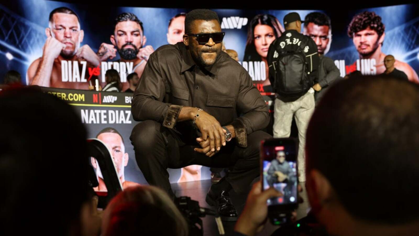 Francis Ngannou z ciętą ripostą na groźby Philipe'a Linsa przed walką na Netflix