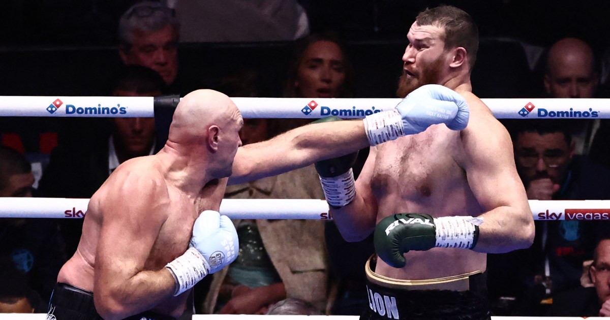 Tyson Fury dominuje Arslanbeka Machmudowa i wyzywa Anthony'ego Joshuę