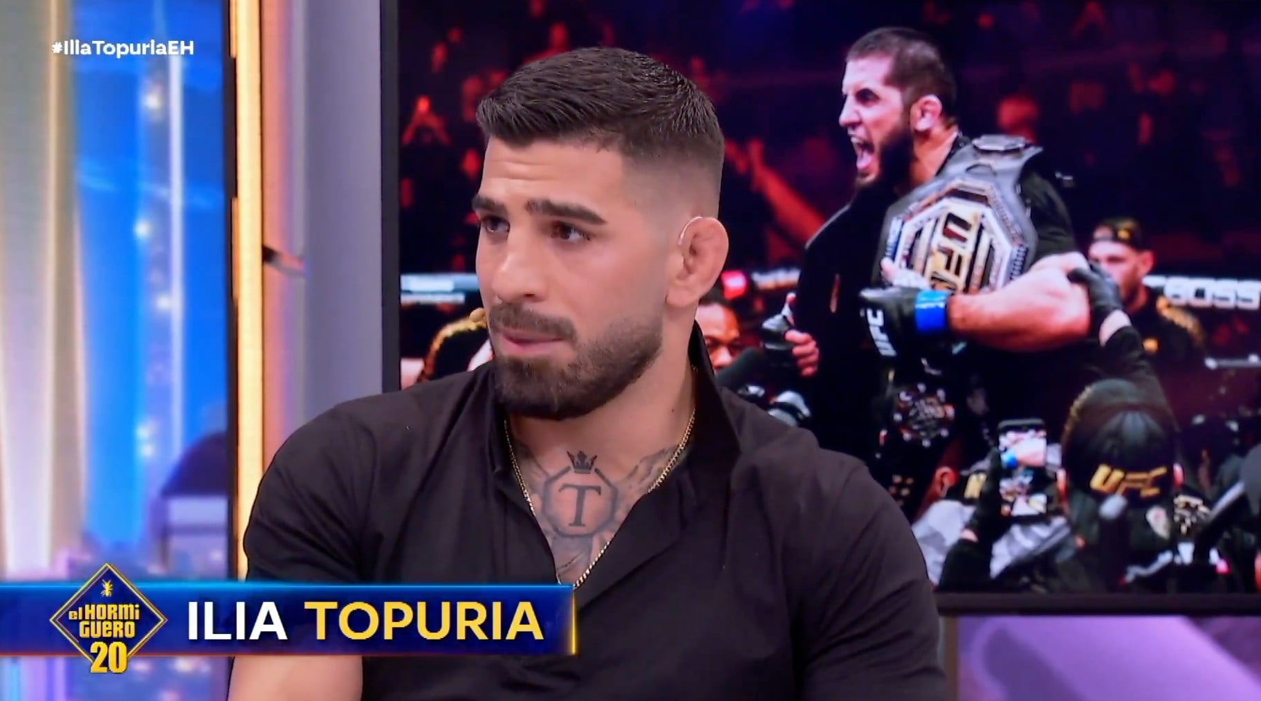 Ilia Topuria odwiedza 'El Hormiguero'. Mistrz UFC o przygotowaniach do walki i trudnym rozstaniu
