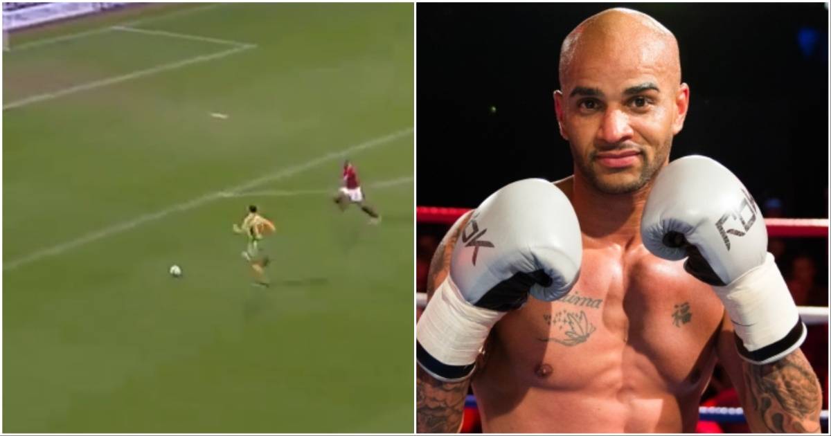 Były piłkarz Premier League zdobywa pas bokserski po zakończeniu kariery futbolowej