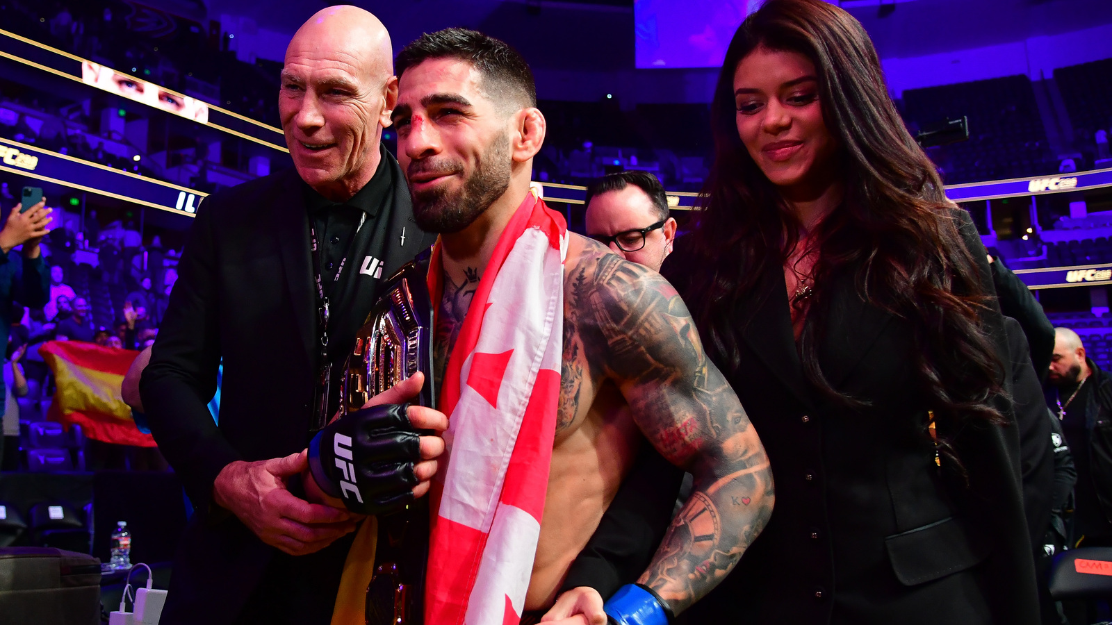 Ilia Topuria przyznaje, że spodziewał się walki z Paddy'm Pimblettem na gali w Białym Domu