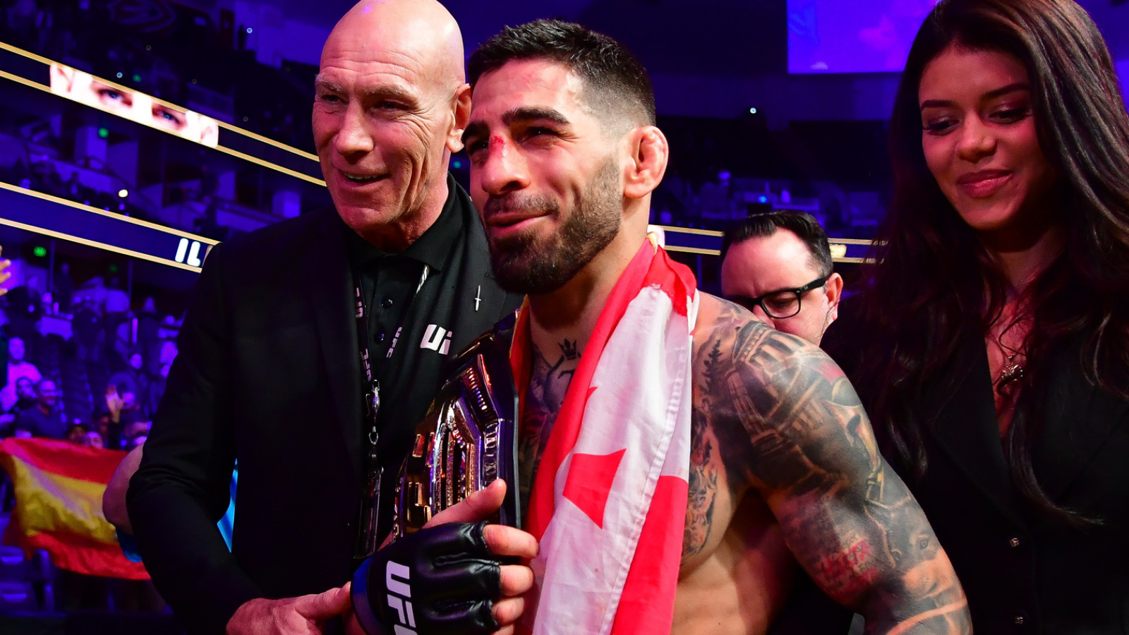 Ilia Topuria docenia rywala. Mistrz UFC chwali Islama Machaczewa