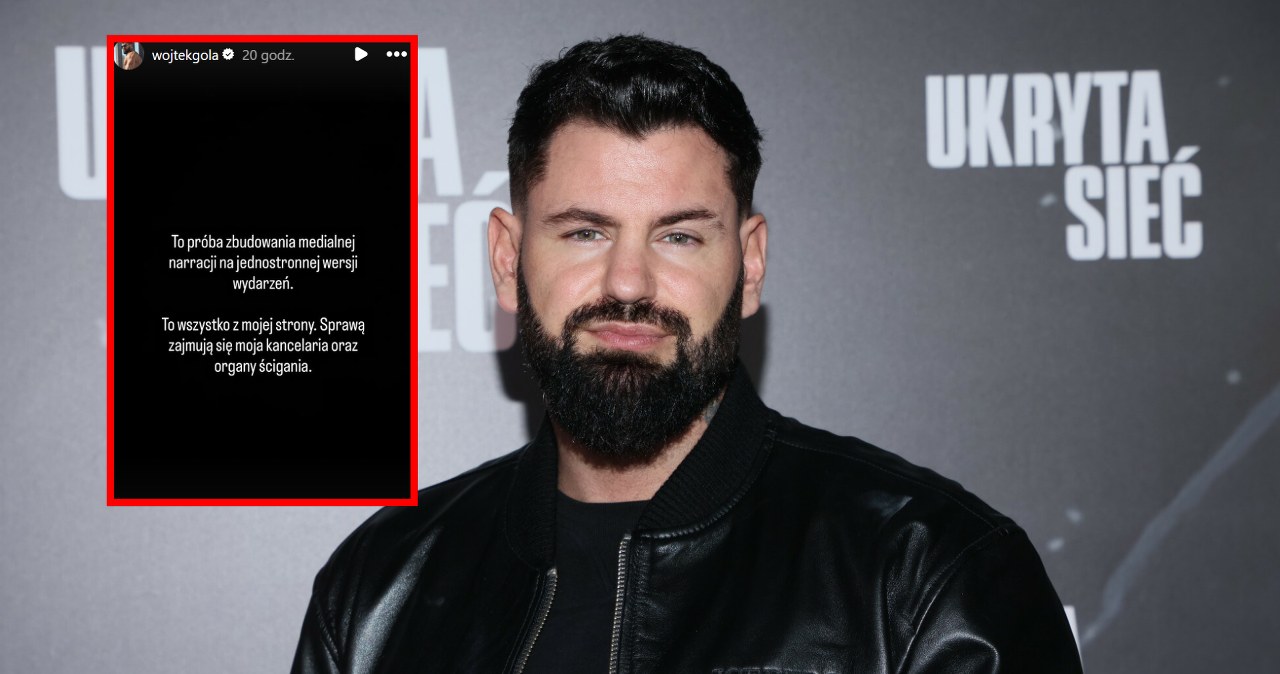 Wojciech Gola reaguje na doniesienia o pobiciu podczas eventu agencji Influo