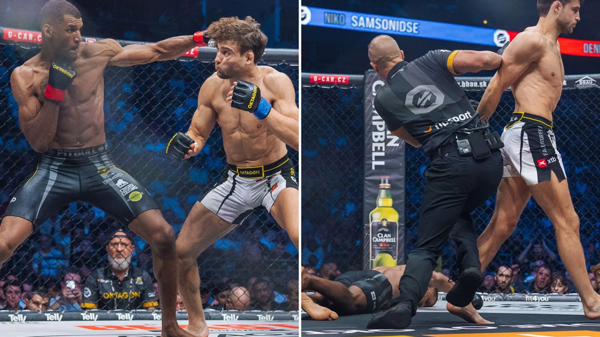 Irlandzki zawodnik MMA znokautowany w brutalnych 54 sekundach walki na Oktagonie