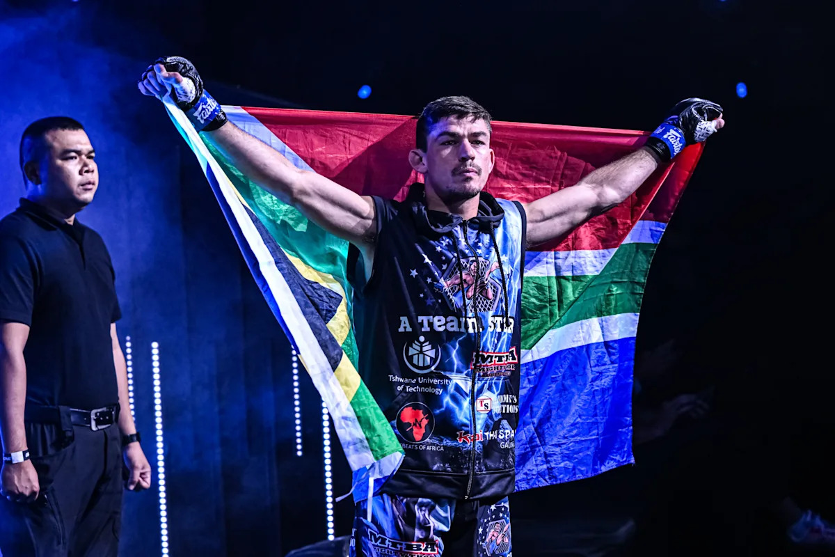Willie 'White Lion' van Rooyen opowiada o swojej drodze z RPA do ONE Championship