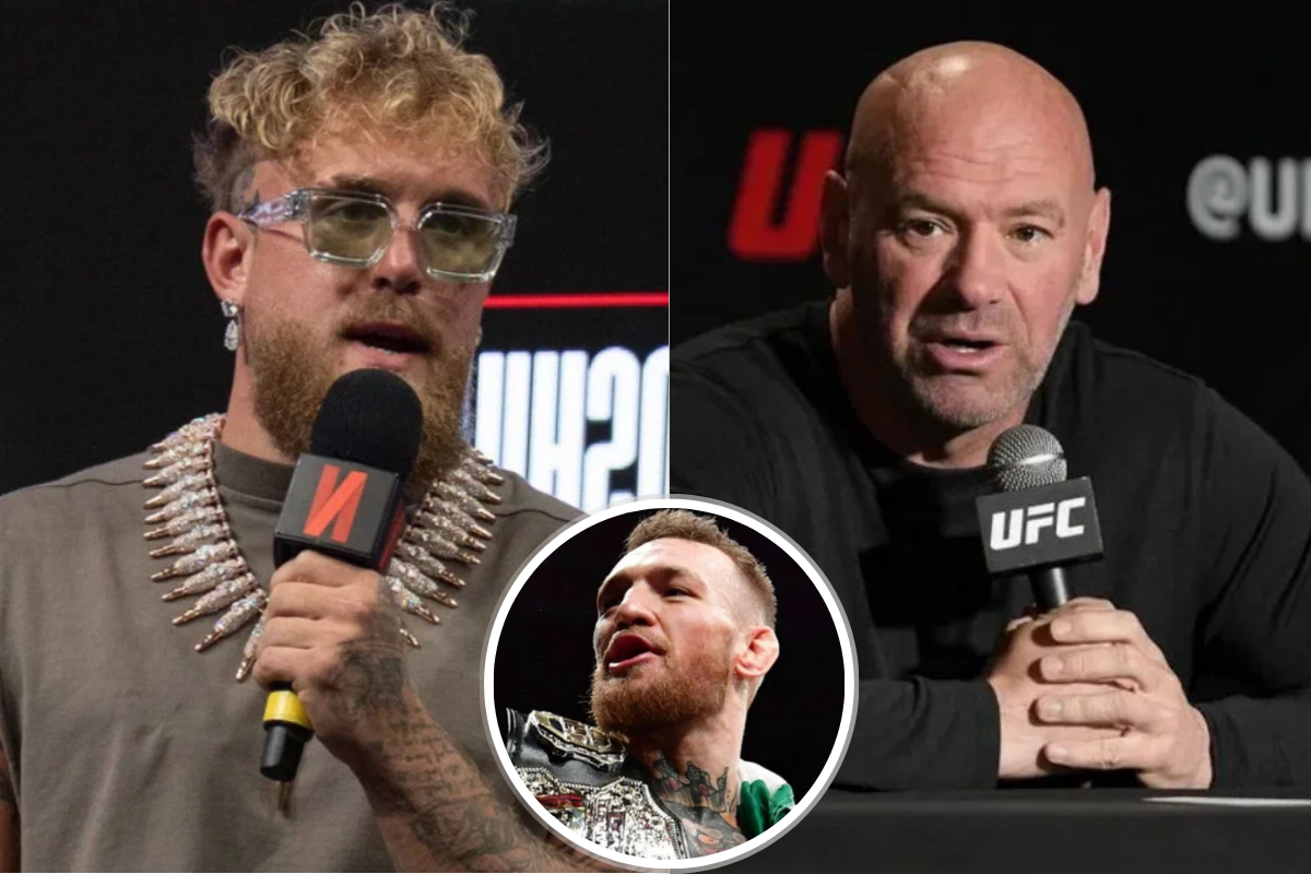Jake Paul nazywa Danę White’a niepewnym siebie za wykorzystanie gali Rousey-Carano do ogłoszenia walki McGregora