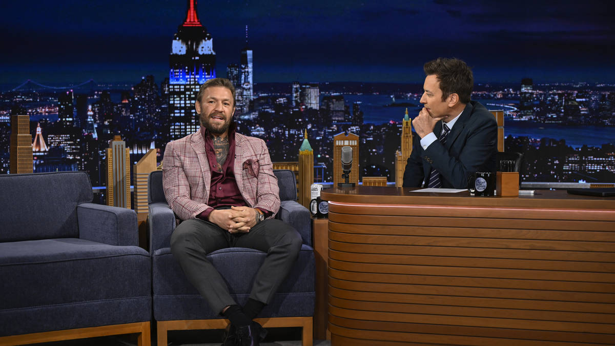 Jimmy Fallon under fire for "spineless" Conor McGregor interview