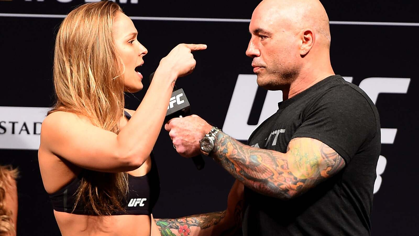 Joe Rogan reacts to record-breaking Ronda Rousey vs Gina Carano viewership on Netflix