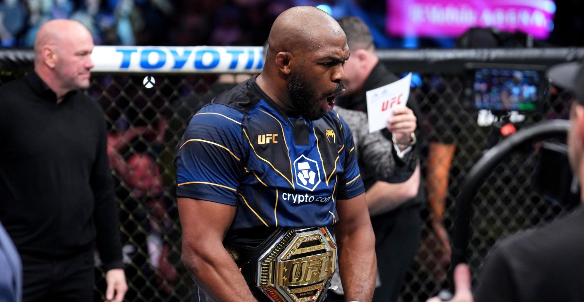 Jon Jones rzuca wyzwanie rywalom: „Spróbujcie zdetronizować GOAT-a”
