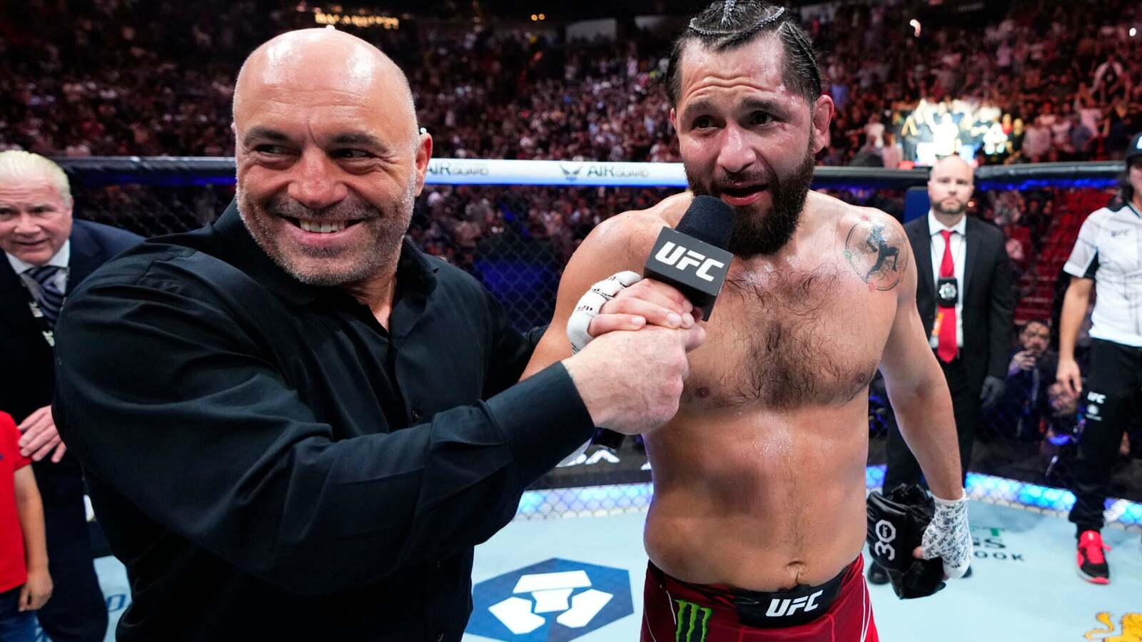 Jorge Masvidal chce debaty z Joe Roganem na temat sędziego Herba Deana