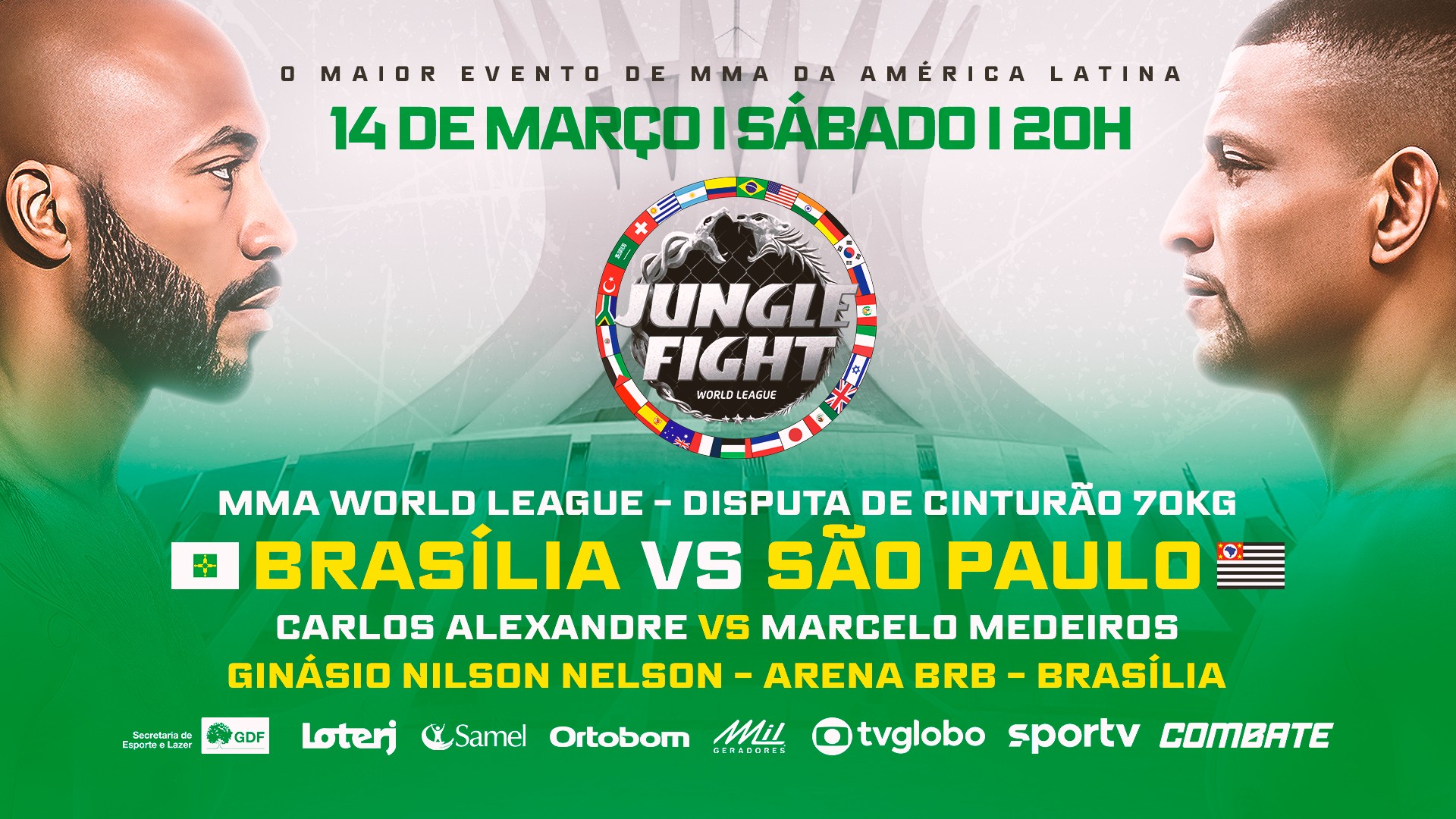 Mistoca vs. Medeiros 2 o pas Jungle Fight w Brasílii