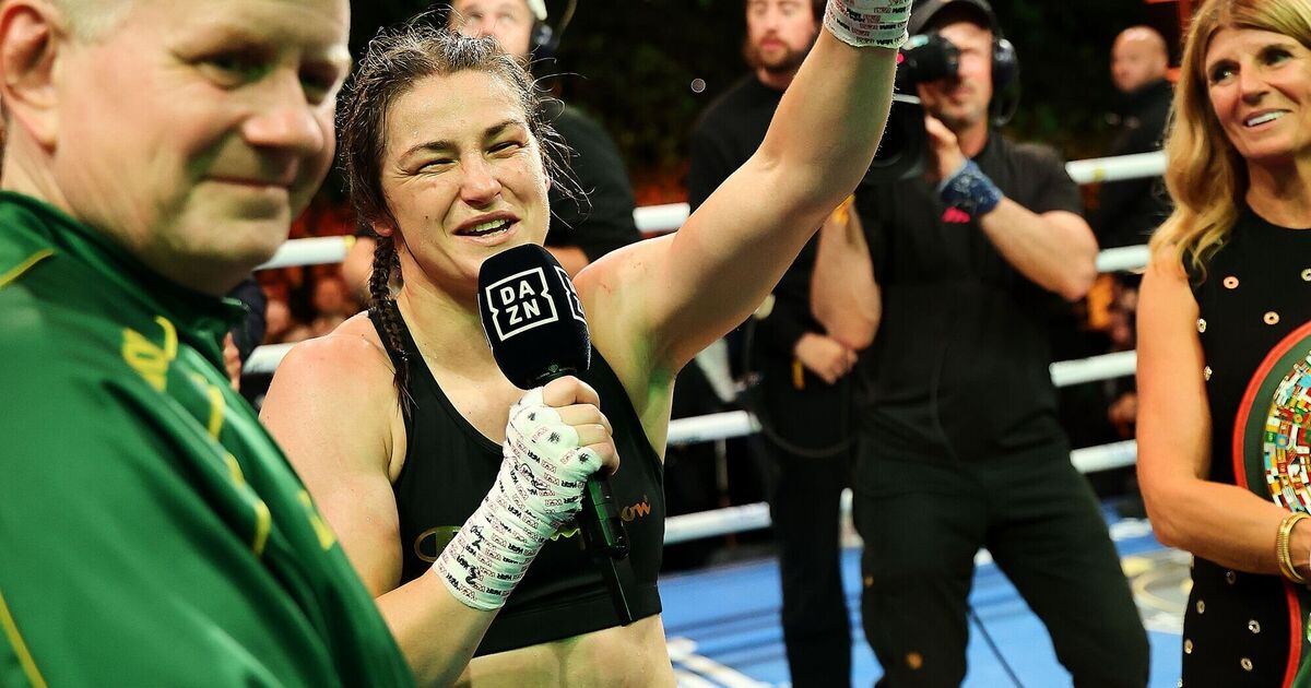 Katie Taylor namawia męża na przeprowadzkę do Irlandii po zakończeniu kariery