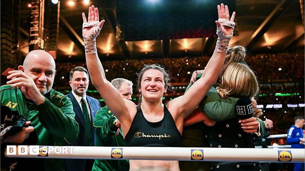 Katie Taylor pokonuje Florę Pili w pożegnalnej walce na Croke Park