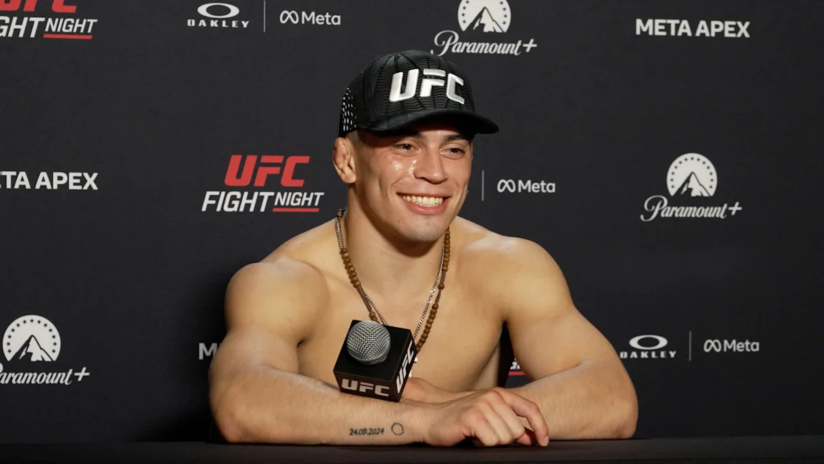 Kevin Vallejos wyjaśnia brak wyzwań po zwycięstwie na UFC Vegas 114