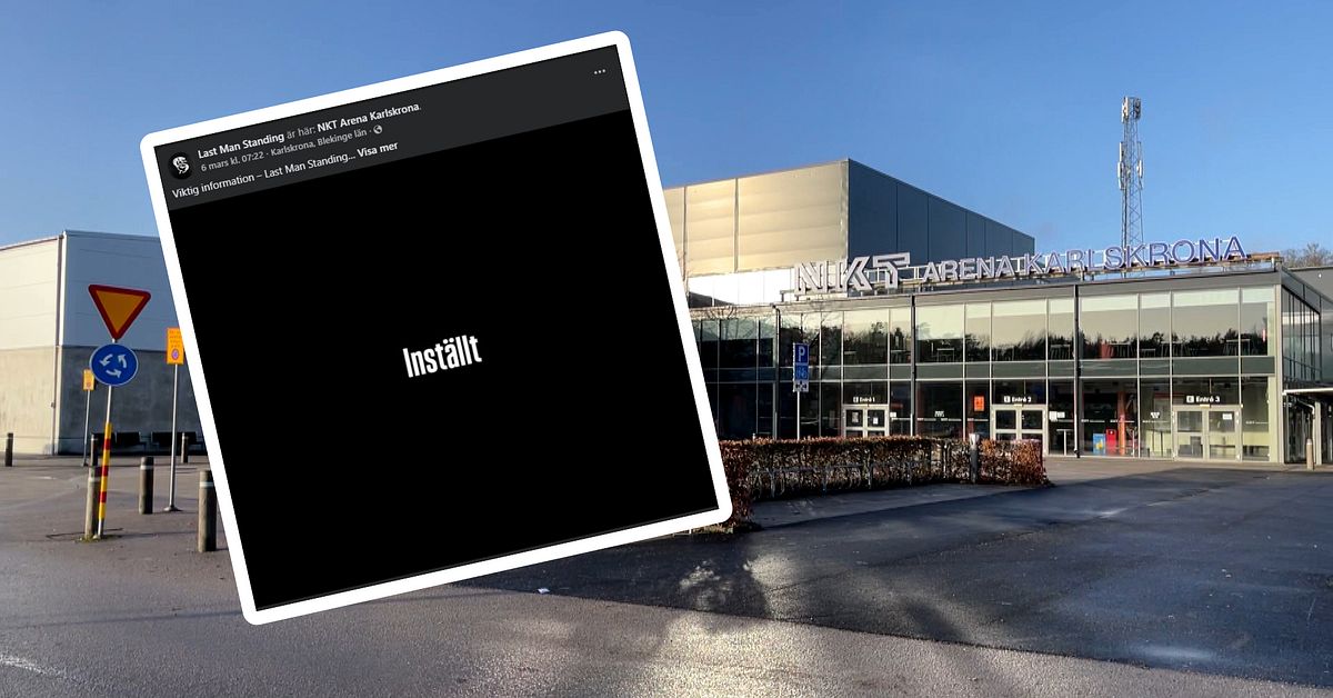 Zawieszona gala Last Man Standing w Karlskronie. Decyzja w ciągu dwóch tygodni