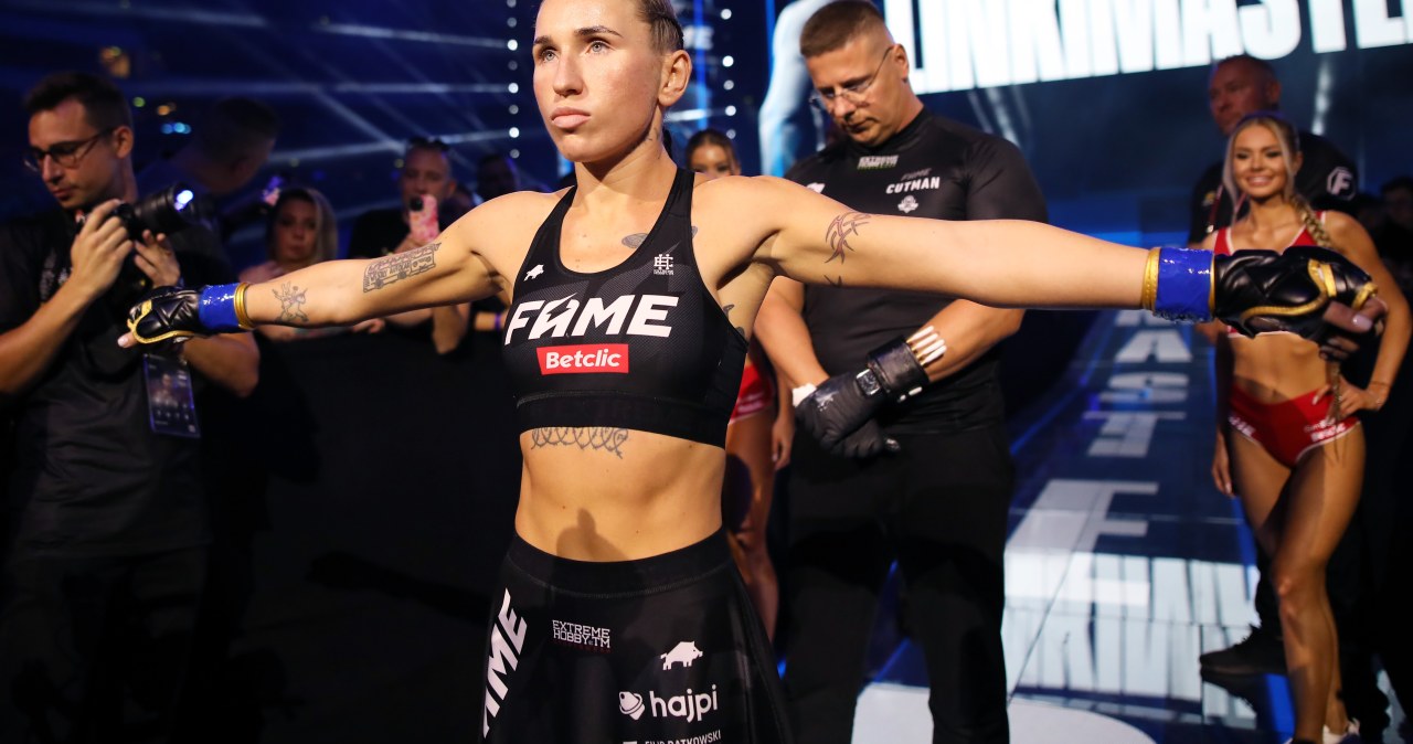 Marta „Linkimaster” Linkiewicz wicemistrzynią Polski w formule Low Kick