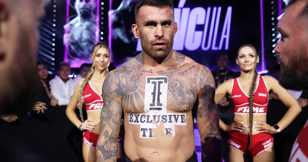 Arkadiusz Tacula nie zawalczy na FAME MMA 30. Zawodnik ujawnił powód absencji