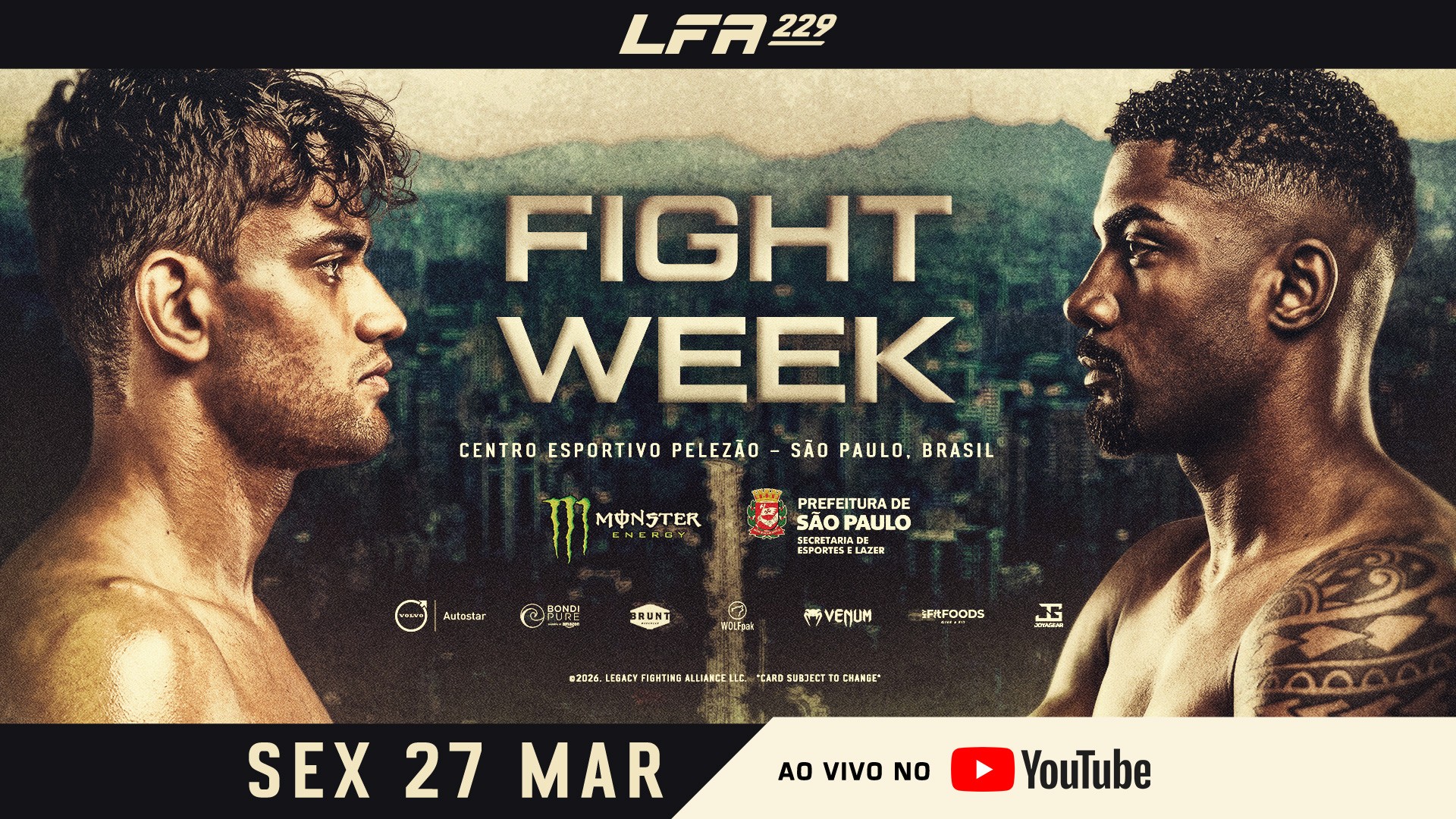 LFA 229 w São Paulo: Richard Martins vs. Vanderlei Gonçalves w walce wieczoru