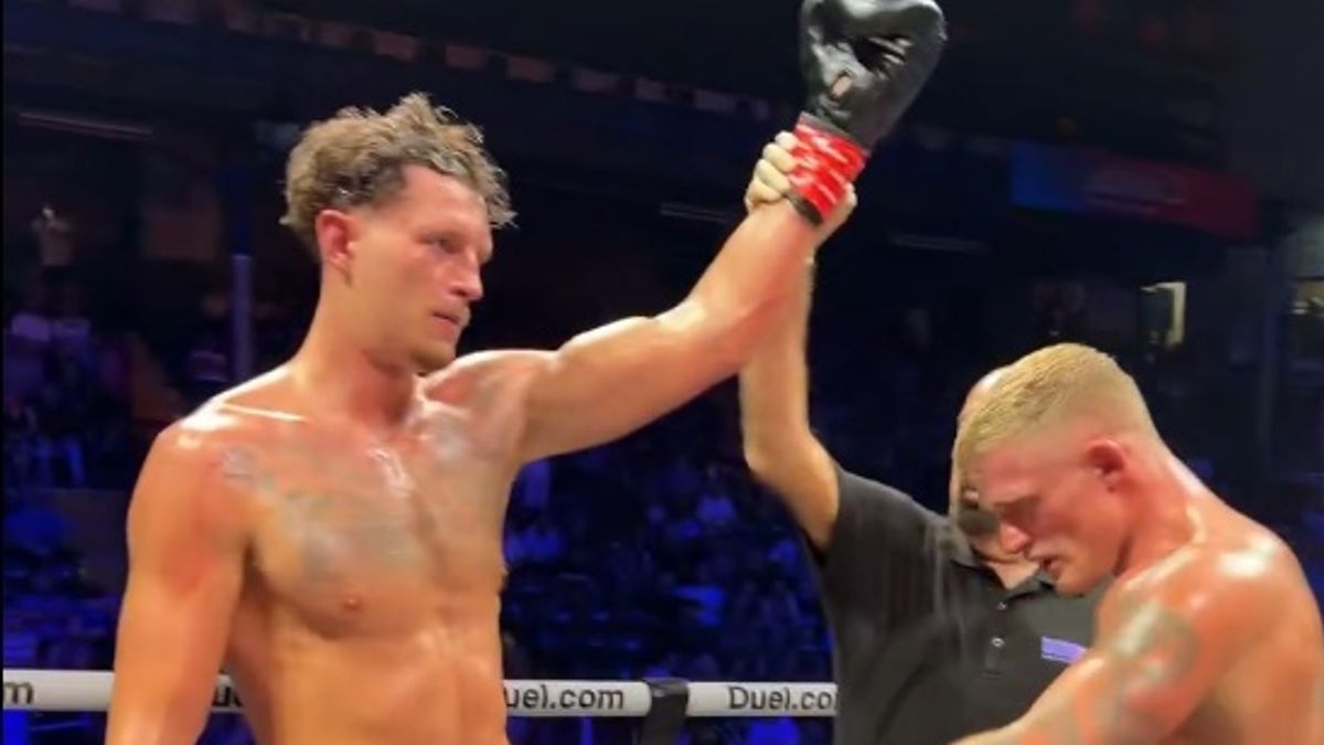 Brat piłkarza Manchesteru City, Wil Anderson, wygrywa przez TKO na gali Misfits Boxing