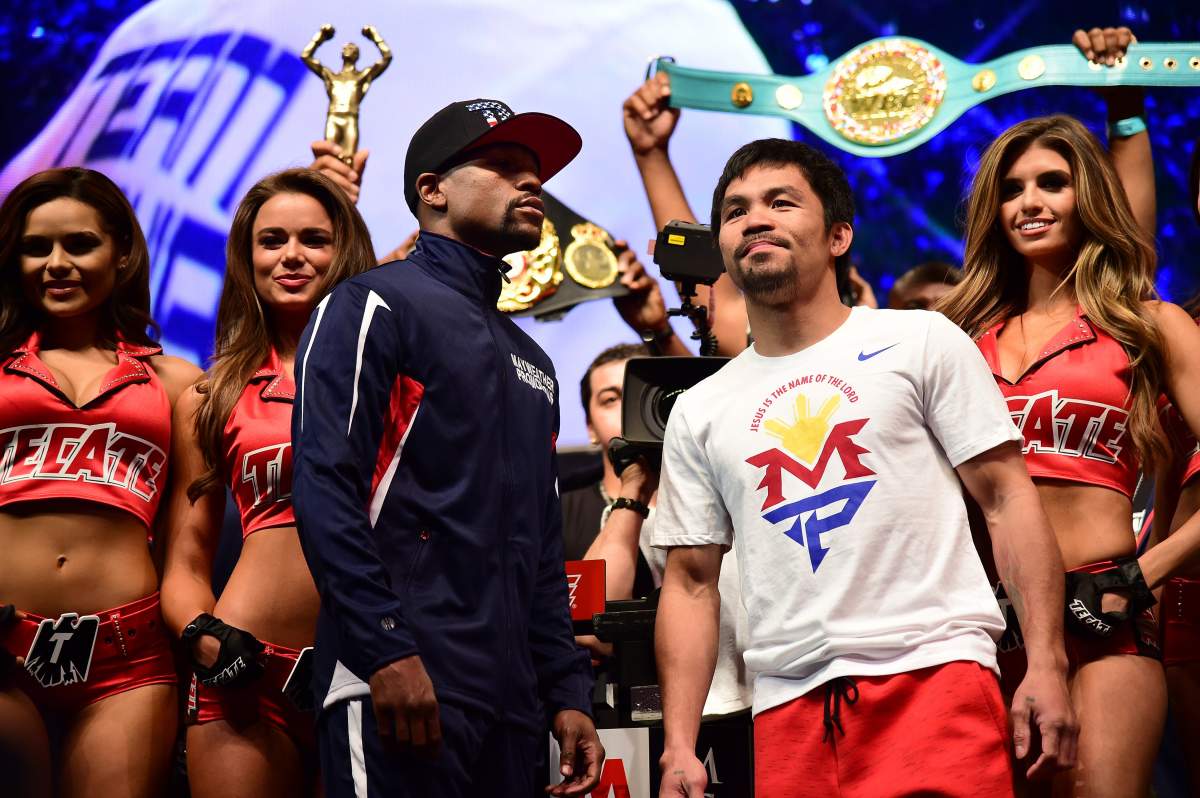 Manny Pacquiao podważa status 'GOAT' Floyda Mayweathera