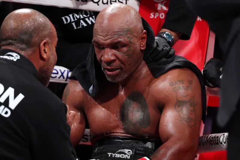 Mike Tyson studzi emocje przed walką z Floydem Mayweatherem