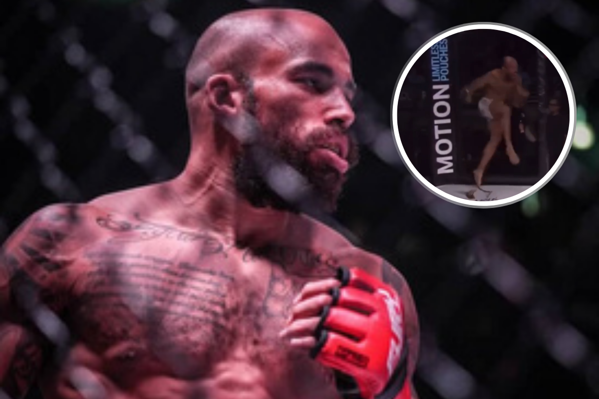 AJ Hotchkins wypada z klatki przed walką. Internauci w szoku