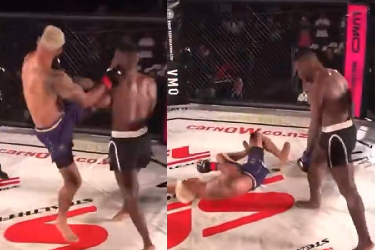 Nokaut w starciu zawodników z Chute Boxe i City Kickboxing