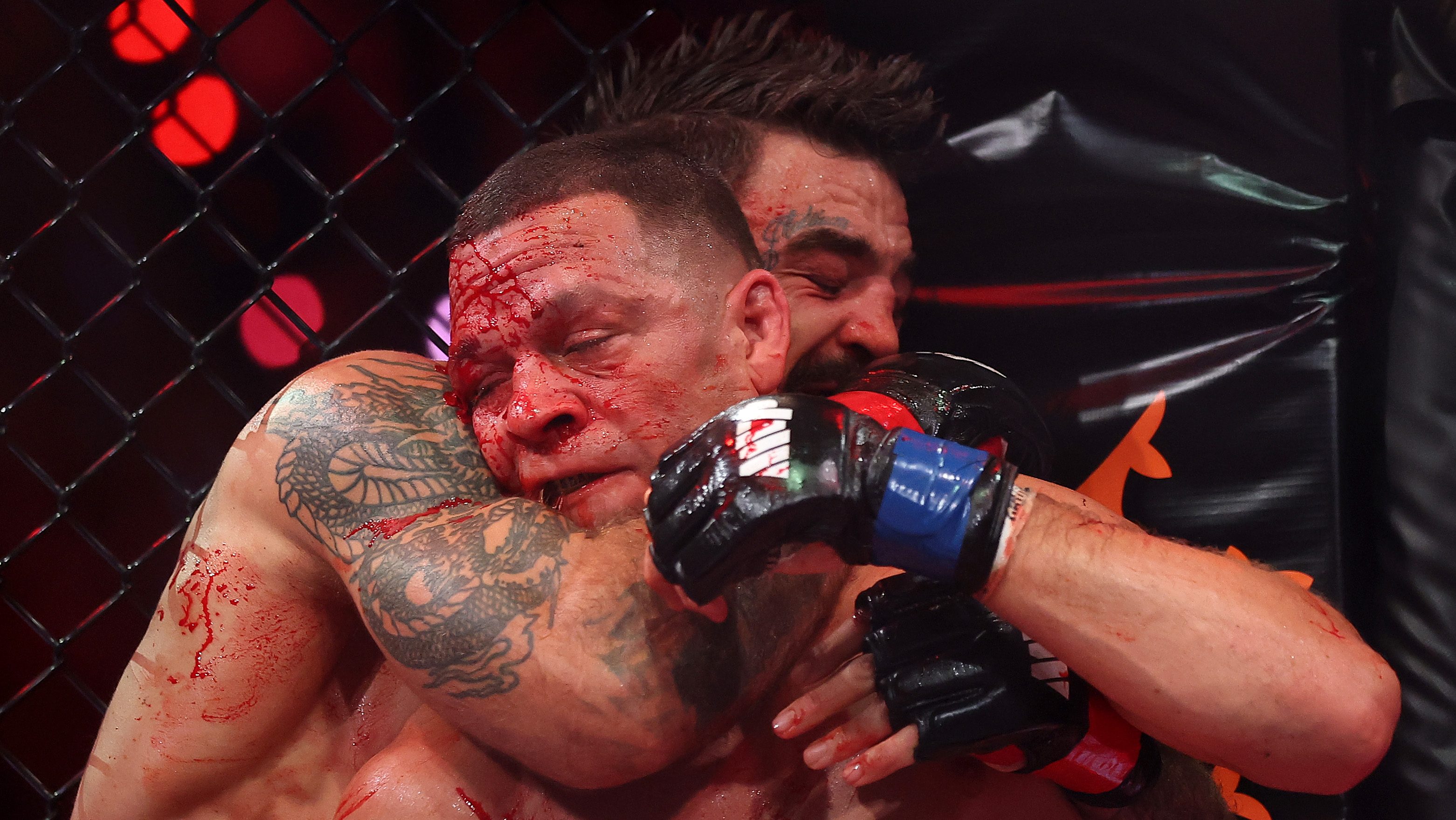 Nate Diaz wydaje oświadczenie po przegranej z Mikiem Perrym