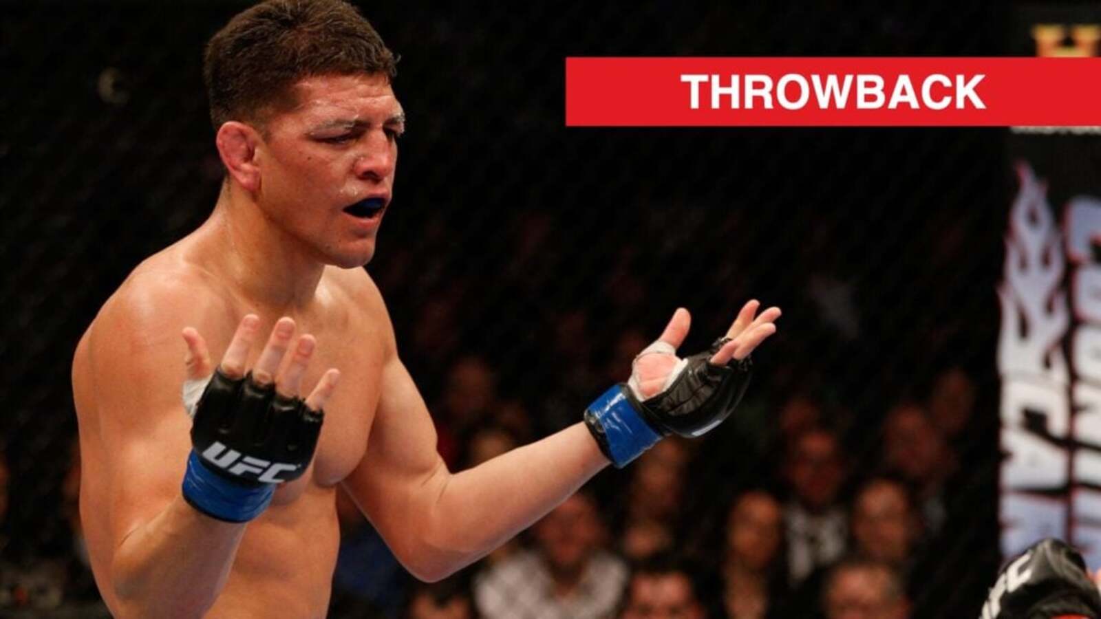 Nick Diaz zaprezentował 'Stockton Slap' przed legendarnym nokautem na UFC 47